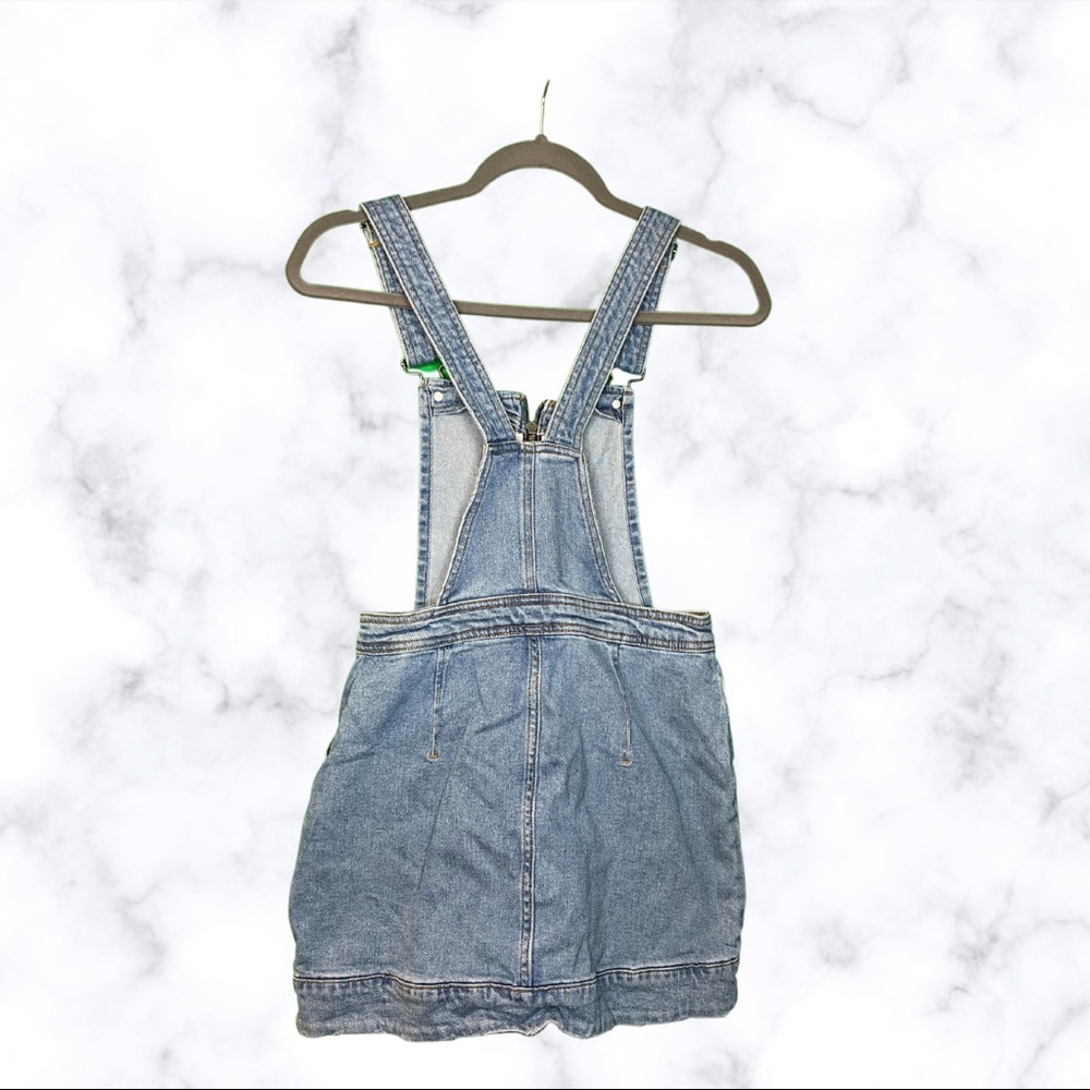 Overall Denim Dress